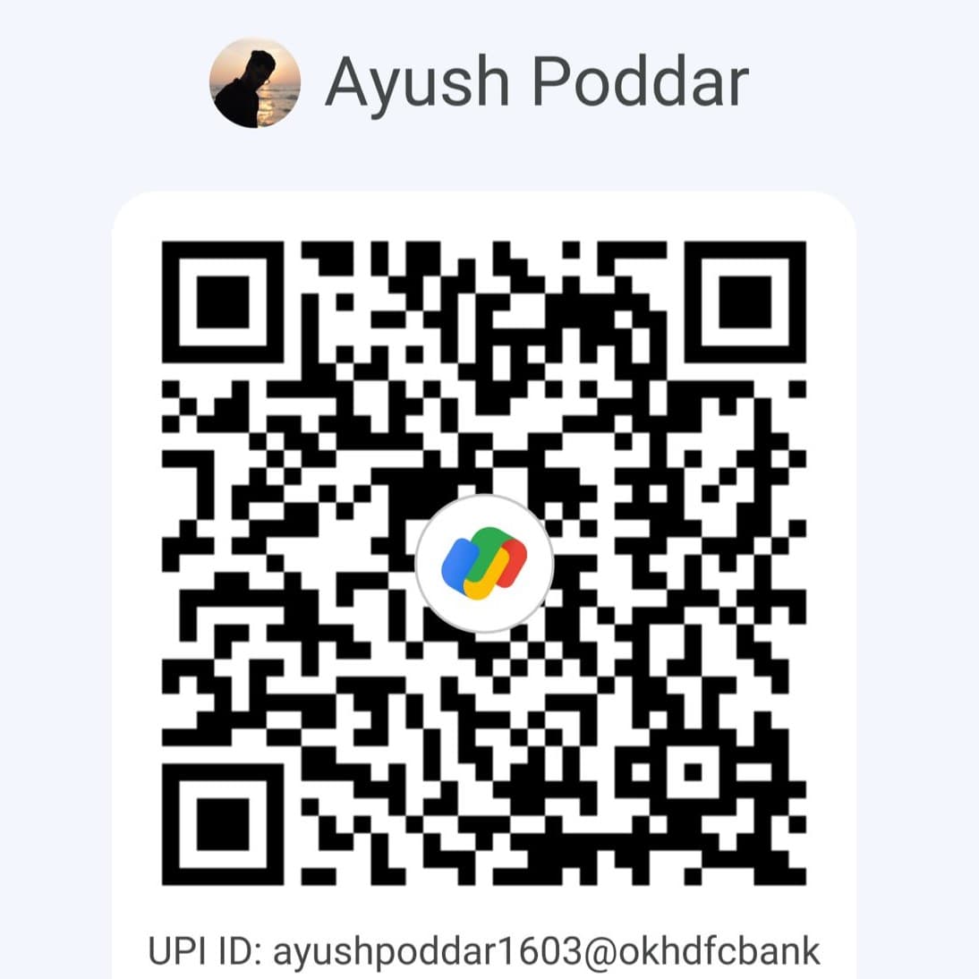 UPI Payment QR Code